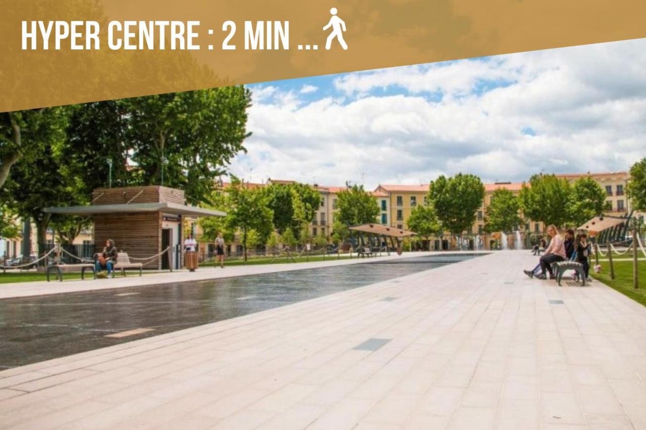 Appartement Centre Historique - FREE Parking - Self Checkin - WIFI - INDUSTRIEL - SLEEPNTRIPBéziers Extérieur photo